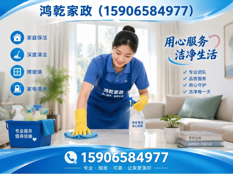 奉化区鸿乾家政展示图
